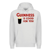 Dove Grey guiness is good for you (and me) hq fnny Premium Hoodie - linhVisuals