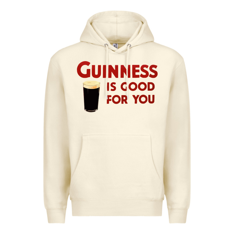 Guiness Is Good For You (and Me) Hq Fnny Premium Hoodie by linhVisuals | Teevron