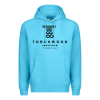 Ocean Blue torchwood institute Premium Hoodie - linhVisuals
