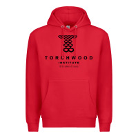 Red torchwood institute Premium Hoodie - linhVisuals