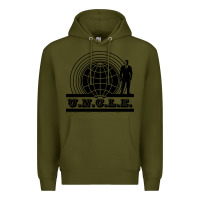 Army Green the man from u.n.c.l.e. Premium Hoodie - linhVisuals