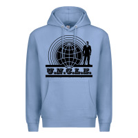 Colony Blue the man from u.n.c.l.e. Premium Hoodie - linhVisuals