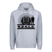 Heather Grey the man from u.n.c.l.e. Premium Hoodie - linhVisuals