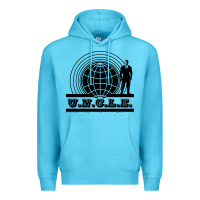 Ocean Blue the man from u.n.c.l.e. Premium Hoodie - linhVisuals