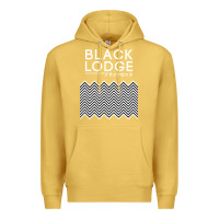 Antique Gold twin peaks inspired japanese black lodge Premium Hoodie - linhVisuals