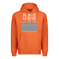 Carrot twin peaks inspired japanese black lodge Premium Hoodie - linhVisuals
