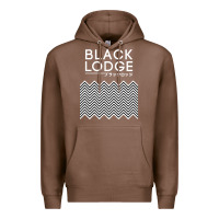 Chestnut twin peaks inspired japanese black lodge Premium Hoodie - linhVisuals