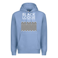 Colony Blue twin peaks inspired japanese black lodge Premium Hoodie - linhVisuals