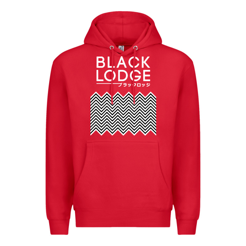 Twin Peaks Inspired Japanese Black Lodge Premium Hoodie by linhVisuals | Teevron