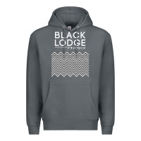 Rock twin peaks inspired japanese black lodge Premium Hoodie - linhVisuals