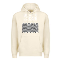 Tofu twin peaks inspired japanese black lodge Premium Hoodie - linhVisuals