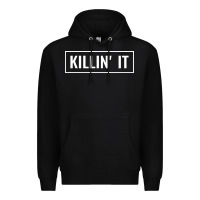 Black killin' it t Premium Hoodie - linhVisuals
