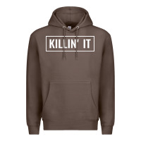 Coffee killin' it t Premium Hoodie - linhVisuals