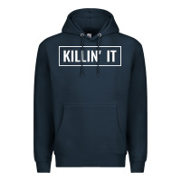 Navy killin' it t Premium Hoodie - linhVisuals