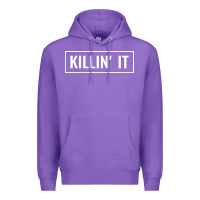 Purple killin' it t Premium Hoodie - linhVisuals