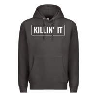 Smoke killin' it t Premium Hoodie - linhVisuals