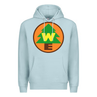 Blue Mist wilderness explorers Premium Hoodie - linhVisuals