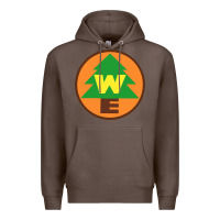 Coffee wilderness explorers Premium Hoodie - linhVisuals