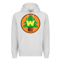 Dove Grey wilderness explorers Premium Hoodie - linhVisuals