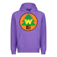 Purple wilderness explorers Premium Hoodie - linhVisuals