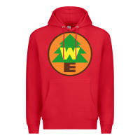 Red wilderness explorers Premium Hoodie - linhVisuals
