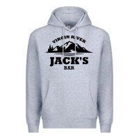 Heather Grey jacks bar virgin river Premium Hoodie - linhVisuals