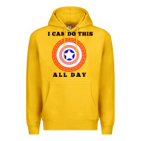 Lemon i can do this all day graphic mens & womens t shirt Premium Hoodie - linhVisuals