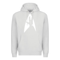 Dove Grey live long and prosper Premium Hoodie - linhVisuals