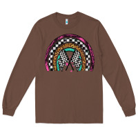 Chestnut race leopard rainbow Long Sleeve Tee - Artiststas