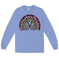Colony Blue race leopard rainbow Long Sleeve Tee - Artiststas