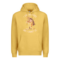 Antique Gold i like big books Premium Hoodie - linhVisuals