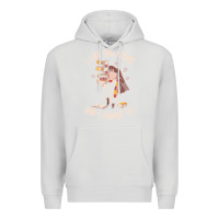Dove Grey i like big books Premium Hoodie - linhVisuals