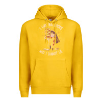 Lemon i like big books Premium Hoodie - linhVisuals