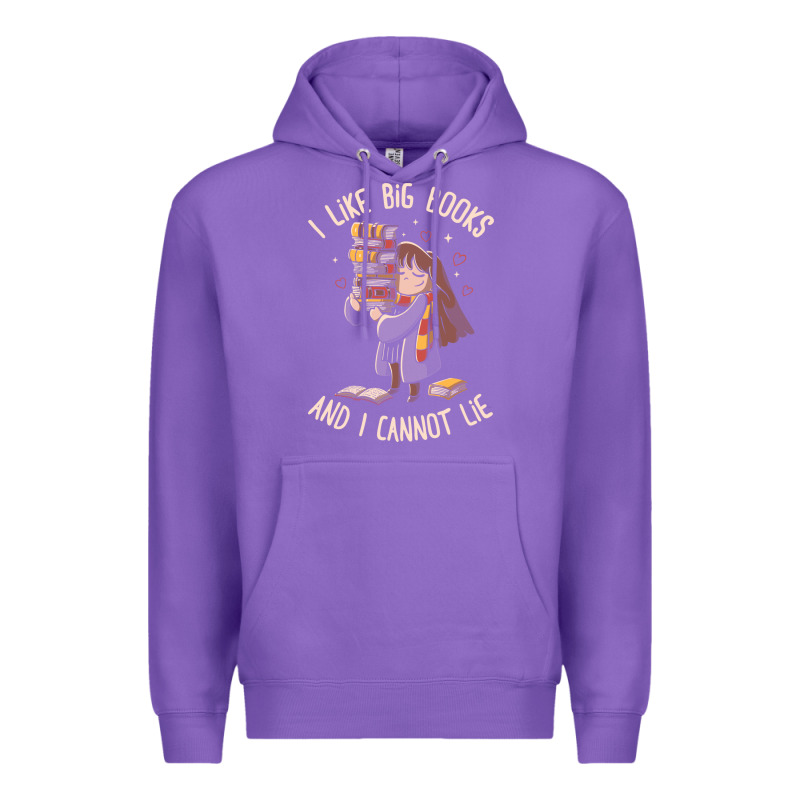 I Like Big Books Premium Hoodie by linhVisuals | Teevron