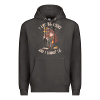 Smoke i like big books Premium Hoodie - linhVisuals