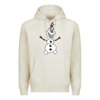 Oatmeal Heather olaf Premium Hoodie - linhVisuals