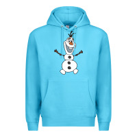 Ocean Blue olaf Premium Hoodie - linhVisuals