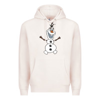 Pale Pink olaf Premium Hoodie - linhVisuals