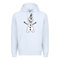 White olaf Premium Hoodie - linhVisuals
