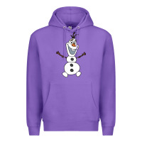 Purple olaf Premium Hoodie - linhVisuals