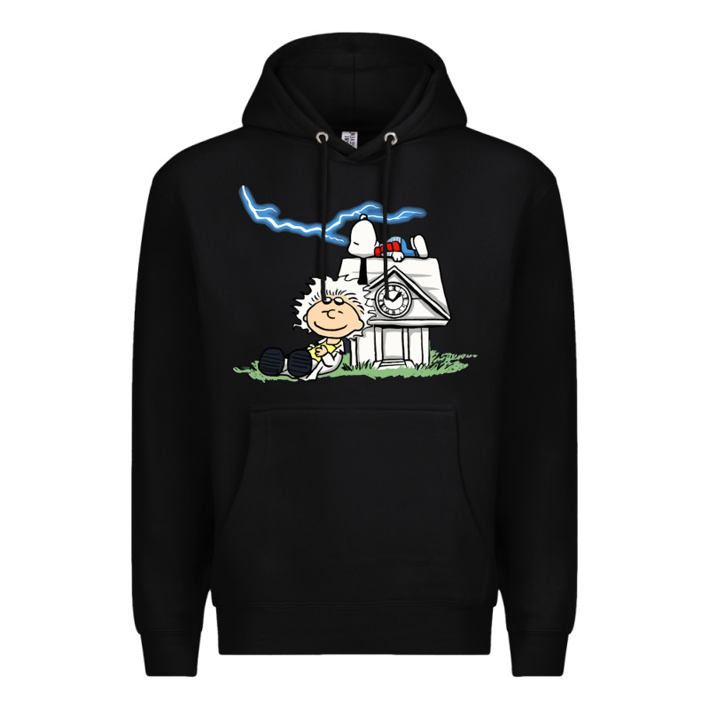 Back To The Peanuts Premium Hoodie by linhVisuals | Teevron