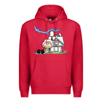 Cardinal back to the peanuts Premium Hoodie - linhVisuals
