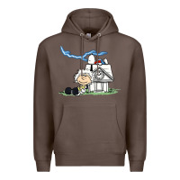 Coffee back to the peanuts Premium Hoodie - linhVisuals
