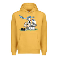 Mustard back to the peanuts Premium Hoodie - linhVisuals