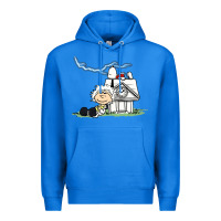 True Royal back to the peanuts Premium Hoodie - linhVisuals