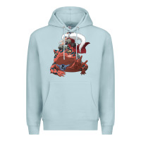 Blue Mist jiraiya gamabunta Premium Hoodie - linhVisuals