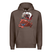 Coffee jiraiya gamabunta Premium Hoodie - linhVisuals