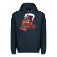 Navy jiraiya gamabunta Premium Hoodie - linhVisuals