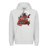 Dove Grey jiraiya gamabunta Premium Hoodie - linhVisuals