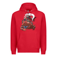 Red jiraiya gamabunta Premium Hoodie - linhVisuals